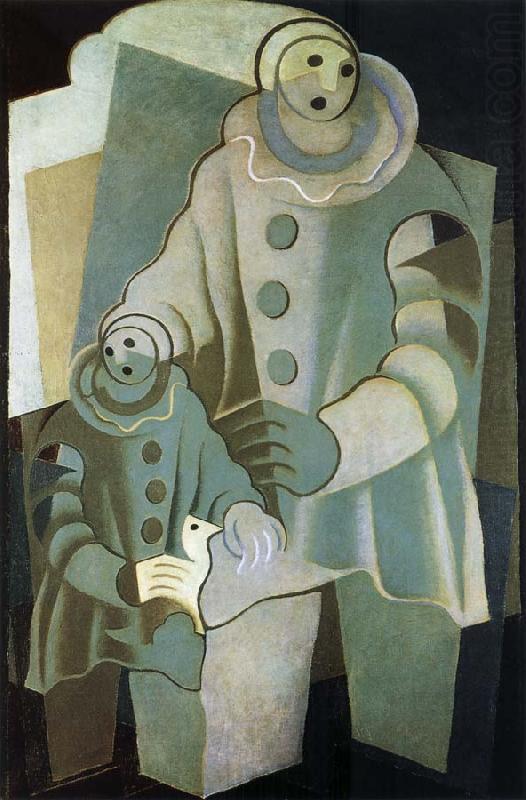 Juan Gris Two clown china oil painting image
